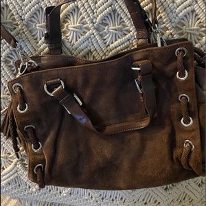 Michael Kors Vintage Suede shoulder bag